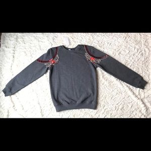 Anthropologie Hermant&Nandita Embellished Crystal